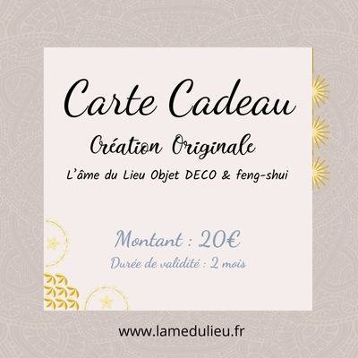 Carte Cadeau